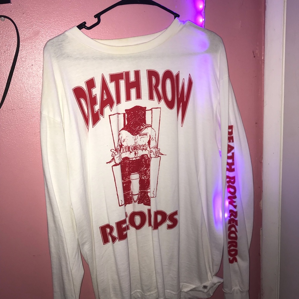 Death Row Records Long Sleeve Tee